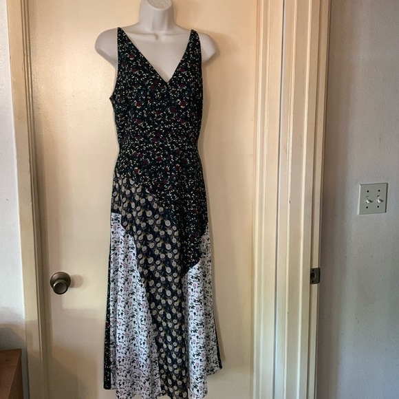 Sam Edelman multi fabric casual sundress size 8 - Picture 1 of 13